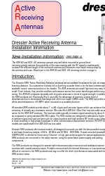 Dressler ARA-2000 Información sobre la instalación