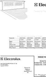 Electrolux E30DD75E Fabriekscatalogus onderdelen