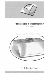 Electrolux E36WV60EPS Installationsanleitung Handbuch