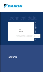 Daikin VRVIII Series Manual de datos técnicos