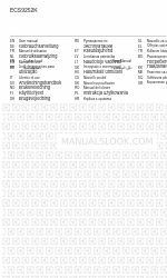 Electrolux ECS9252K User Manual