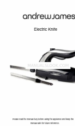 Andrew James Electric Knife Manuel de l'utilisateur