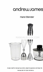 Andrew James Hand Blender 소유자 매뉴얼