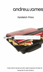 Andrew James Sandwich Press Panduan Pengguna