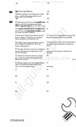 Electrolux EFA90245X Installationshandbuch