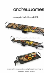 Andrew James Teppanyaki Grill XL Panduan Pengguna