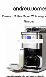 Andrew James Premium Coffee Maker With IntegratedGrinder Manuel de l'utilisateur