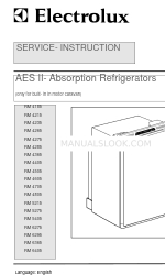 Electrolux EFC 6405 Instruksi Servis