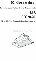 Electrolux EFC 6426 Gebruikershandleiding