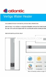 Atlantic Vertigo 80 Installation Manual