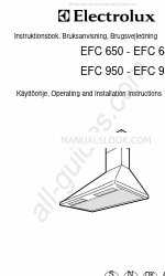 Electrolux EFC 650 Instruções de utilização e de instalação