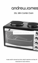 Andrew James 33L Mini Combi Oven Gebruikershandleiding