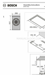 Bosch 8 Series Instrucciones de montaje