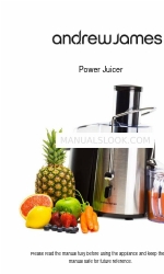 Andrew James Power Juicer Benutzerhandbuch