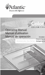 Atlantic ColorFalls CC12 Manual de instruções