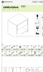 DREVONA EDO Инструкции по сборке