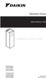 Daikin Altherma 3 GEO EGSAH10UDA9W Operation Manual