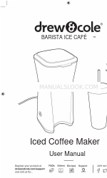 Drew & Cole BARISTA ICE CAFE Benutzerhandbuch