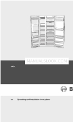 Bosch KAD Series Instructions d'utilisation et d'installation