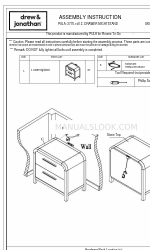 drew & jonathan PULA 3770-140 Instrucciones de montaje