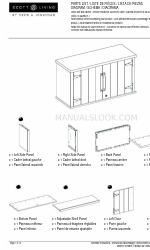 drew & jonathan SCOTT LIVING Cahill SL36WBCH-1 Manuel