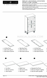 drew & jonathan SCOTT LIVING Cahill SL36WBCH-4 Manual de instrucciones de montaje