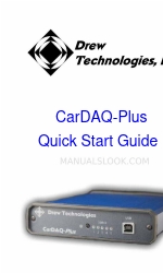 Drew Technologies CarDAQ-Plus Schnellstart-Handbuch