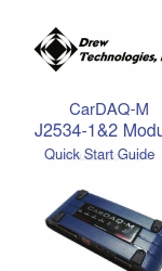 Drew Technologies CarDAQ-M J2534-1&2 Module Quick Start Manual