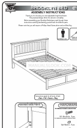 Atlantic Furniture BROOKLYN BED Montage-instructies