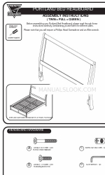 Atlantic Furniture HB 901 Instruções de montagem