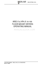 Dri-Air Industries HP4-X 18-100 Operating Manual