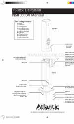 Atlantic Technology FS-3200 LR Pedestal Kullanım Kılavuzu