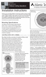 Atlantic Technology ICTS-6.3 Instrucciones de instalación