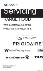 Electrolux FHWC3650RS Onderhoud