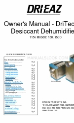 Dri-Eaz DriTec Pro 150C オーナーズマニュアル