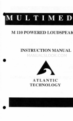 Atlantic Technology M110 Manual de instruções