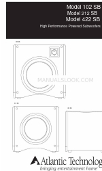 Atlantic Technology 102 SB Manual de instrucciones