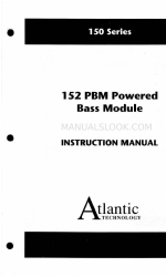 Atlantic Technology 152 PBM Instruction Manual