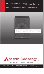 Atlantic Technology 272 PBM THX Manual de instrucciones