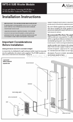 Atlantic Technology IWTS-8 SUB Instrucciones de instalación