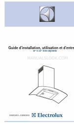 Electrolux ICON RH30WC60GS (Bahasa Prancis) Panduan Pemasangan, Penggunaan, dan Pemasangan