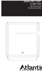 Atlantic Technology SBT-1000 Manuel d'instruction