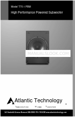 Atlantic Technology T70.1PBM Manual de instrucciones