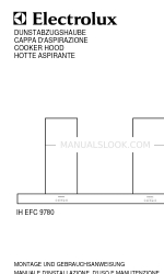 Electrolux IH EFC 9780 設置・使用・メンテナンスマニュアル