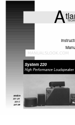 Atlantic Technology 221 LR Instruction Manual