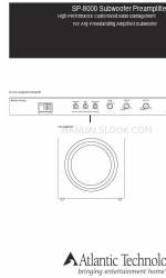 Atlantic Technology SP-8000 Buku Petunjuk