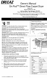 Dri-Eaz Dri-Pod F451 Руководство пользователя