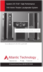 Atlantic Technology System 370 Інструкція з експлуатації