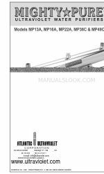 Atlantic Ultraviolet Mighty Pure MP13A Manuel du propriétaire