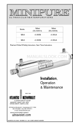 Atlantic Ultraviolet MIN-6 Kullanıcı El Kitabı